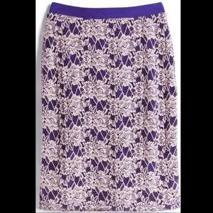 Le Lis Quinten Lace Overlay Pencil Skirt | NWT | L